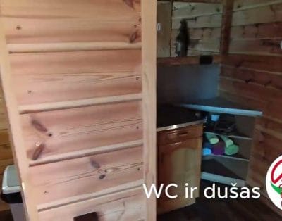 Namelių nuoma prie Verknės upės