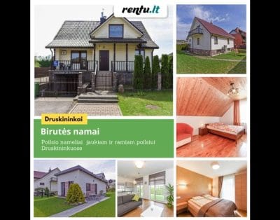 Birutės namai – poilsio namelių nuoma Druskininkuose #druskininkai
