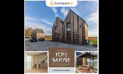 Kopų ramybė – Trumpalaikė kotedžų nuoma poilsiui, atostogoms Šventojoje
