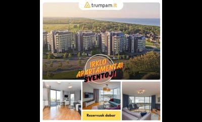 Irklo apartamentai –  Apartamentų ir butų nuoma Šventojoje Elijos komplekse,  vos 200 m iki jūros.