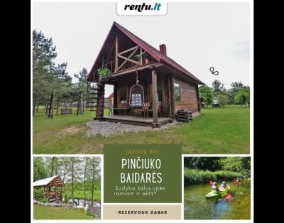 Pinčiuko baidarės – Sodyba poilsiui Lazdijų rajone. Pirtis, kubilas, baidarių nuoma