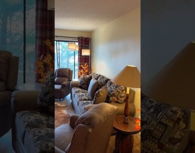 Check out this cozy 2-bedroom condo near Pigeon Forge, TN!