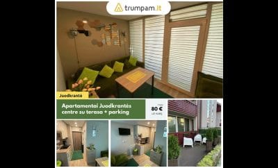 Atostogų buto nuoma Juodkrantės centre.