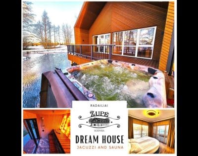 Župė Dream House – Namo nuoma su  jacuzzi ir sauna #radailiai #klaipeda