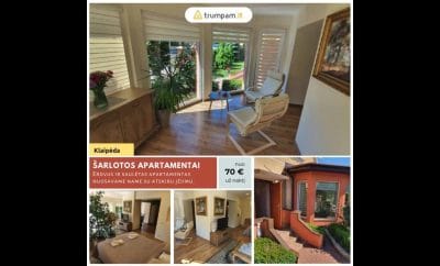 Šarlotos apartamentai –  Privatus apgyvendinimas ir nakvynė Klaipėdoje