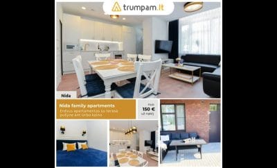 Nida family apartment – Buto nuoma Neringoje
