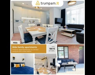 Nida family apartment – Buto nuoma Neringoje