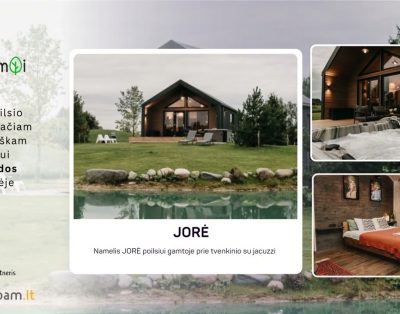 Poilsio nameliai su pirtimi ir kubilu jaukiam poilsiui šalia Klaipėdos.