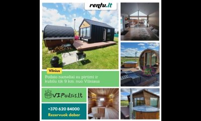 VIPoilsis.lt – Jaukus privatus poilsio nameliai su pirtimi, kubilu