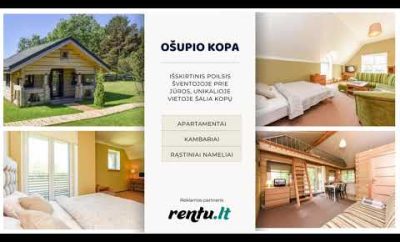 Ošupio kopa – Apartamentai, kambariai ir nameliai poilsiui Šventojoje prie jūros, šalia kopų.