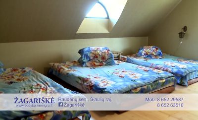 Poilsis, pokylių salė, pirties nuoma, sodybos nuoma Šiaulių raj., Raudėnų sen. – Žagariškė