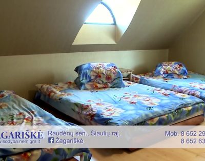 Poilsis, pokylių salė, pirties nuoma, sodybos nuoma Šiaulių raj., Raudėnų sen. – Žagariškė
