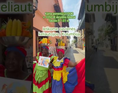 🌴 UNIKALI KOLUMBIJA + POILSIS PRIE KARIBŲ JŪROS (13d/11n) 🇨🇴