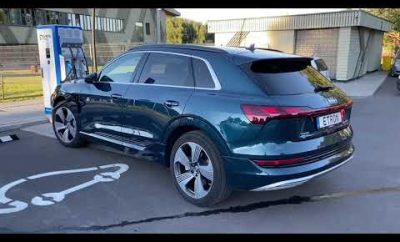 Vilnius – Palanga. Poilsis prie jūros su elektrinių automobilių Audi E-Tron 55 Quattro 2019