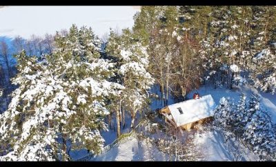 Namelis dviem, šeimai prie ežero – „Medaus pirtelė“