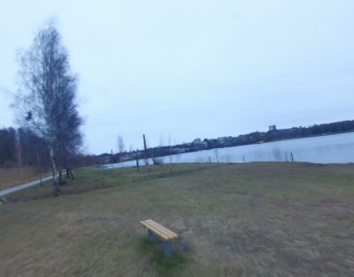 Talkšos ežero pakrantė. 2025-12-13.