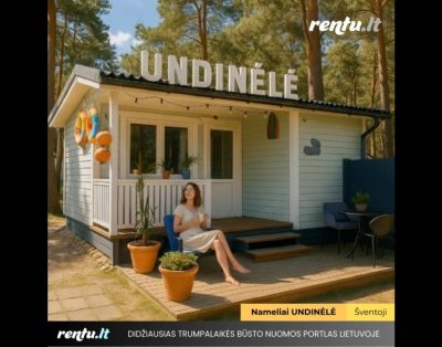 „Undinėlė“ Šventojoje | Poilsio nameliai vos 150 m nuo jūros