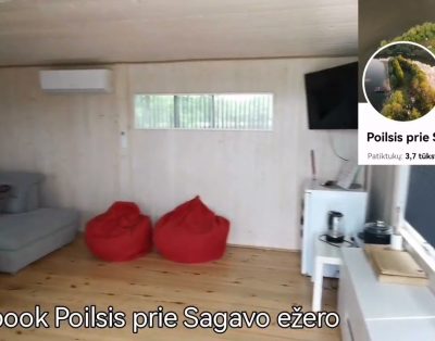 Pukutis svečiuose „Poilsis prie Sagavo ežero”