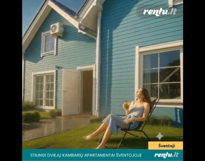 Butas kopose – atostogos ir poilsis Šventojoje vos 100 metrų nuo jūros! ☀️