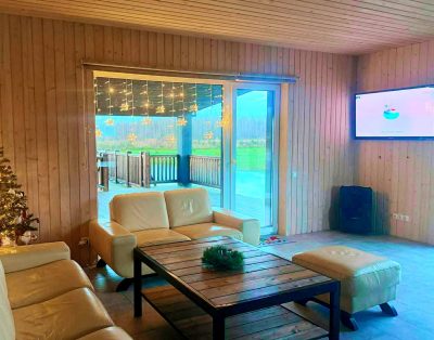 Kluonalių sodyba – išskirtinis poilsis be kaimynų
Didelė svetainė | 4 miegami…