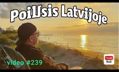 Latvija Pavilosta pajūrio miestelis.Poilsis Latvijoje.Jūra smėlis nakvynė ir gera nuotaika!