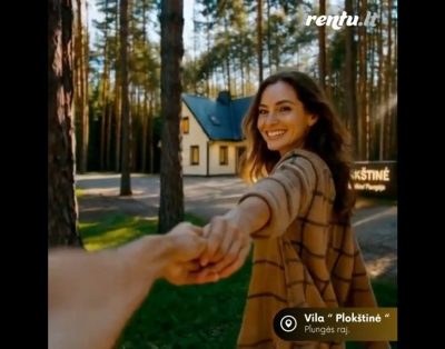 Vila „Plokštinė“ – Namo nuoma poilsiui Plungės rajone prie Platelių ežero