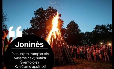 Dar turime laisvų apartamentų Joninių savaitgaliui. Registracija: +370 655 16627…