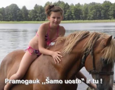 „Šamo uostas“: nerealios vandens pramogos. Pirties ir sodybos nuoma prie ežero.