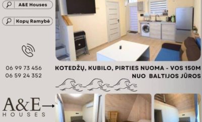 A&E Houses – mažas pabėgimas, dideli prisiminimai
Ieškai poilsio, kur jūra vos…