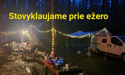 Poilsis prie ežero. Ginučiai, Almajo stovyklavietė