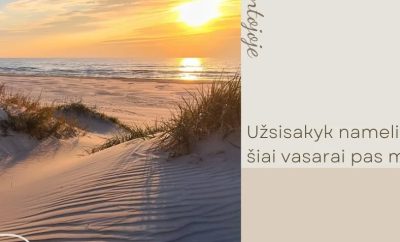 Mielieji, labai malonu, kad jau aktyviai planuojatės vasaros atostogas ir jau re…