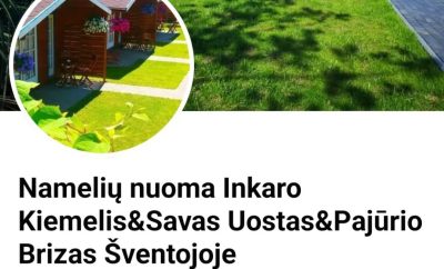 Mūsų Facebook puslapis  visas naujienas rasite ir čia#nameliunuoma #atostogosp…