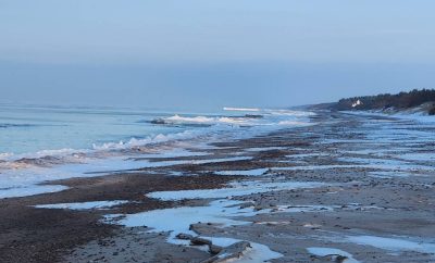 Žiema Šventojoje – ypatingai graži: daug sniego, ramybė, švari jūra ir tyla, ku…