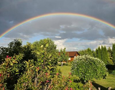 Po gaivaus vasariško penktadienio lietaus prasideda saulėtas savaitgalis
#sodyba…