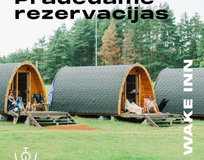 Pradedame mūsų gražiųjų namelių rezervacijas – planuokite savo pramogas ir poils…