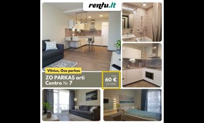 Apartamentų ir butų nuoma Ozo parke #vilnius