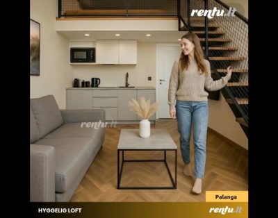 Hyggelig Loft – jaukus poilsis Palangoje netoli jūros