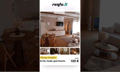 Ko Hu studio apartamentai Šiauliuose #siauliai #poilsis