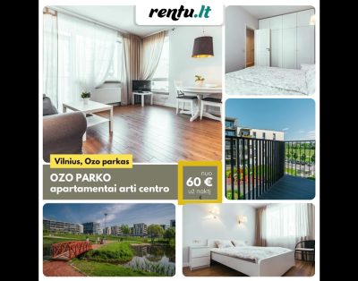 OZO PARKO apartamentai arti centro #vilnius
