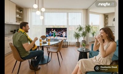 Savaitgalis Palangoje – Modernūs Apartamentai, Poilsis Dviems, Nuoma Prie Jūros