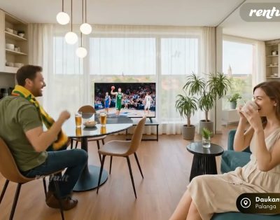 Savaitgalis Palangoje – Modernūs Apartamentai, Poilsis Dviems, Nuoma Prie Jūros