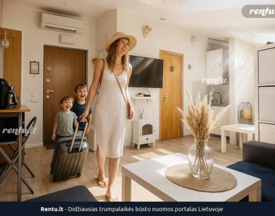 Atostogų buto nuoma Nidoje „Palvės namuose“.