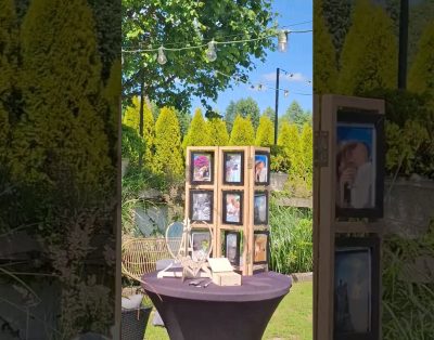 Emociška akimirka prieš ceremoniją | Jaunoji su tėčiu | Sodyba Naturvila #sodybavestuvems #naturvila