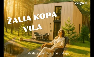 Žalia Kopa Vila– poilsis Palangoje tarp pušų ir jūros ošimo!
