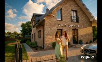 Vila Omama – Poilsis šalia jūros prabangioje viloje Palangoje