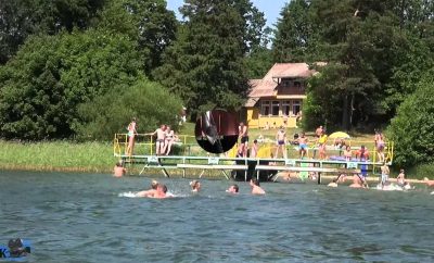 Plateliai atostogos prie ežero Holiday time at the lake