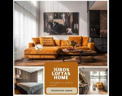 Jūros Loftas Home – Kotedžo nuoma Kunigiškiuose