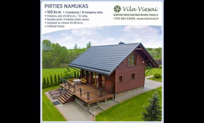 „Vila Viesai“ sodybos nuoma | 🏠 PIRTIES NAMUKAS