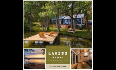 Lavyso namai – Romantiškas poilsis su nakvynė prie Lavyso ežero