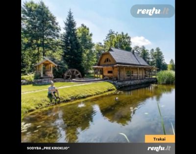 Nuoma su jacuzzi prie ežero – romantiškas savaitgalis Trakuose